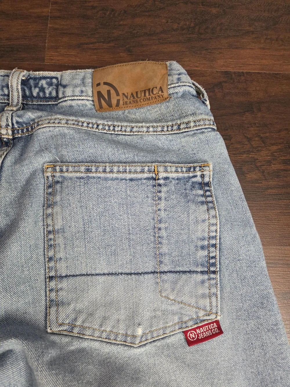 Nautica Light Blue Straight Leg Jeans